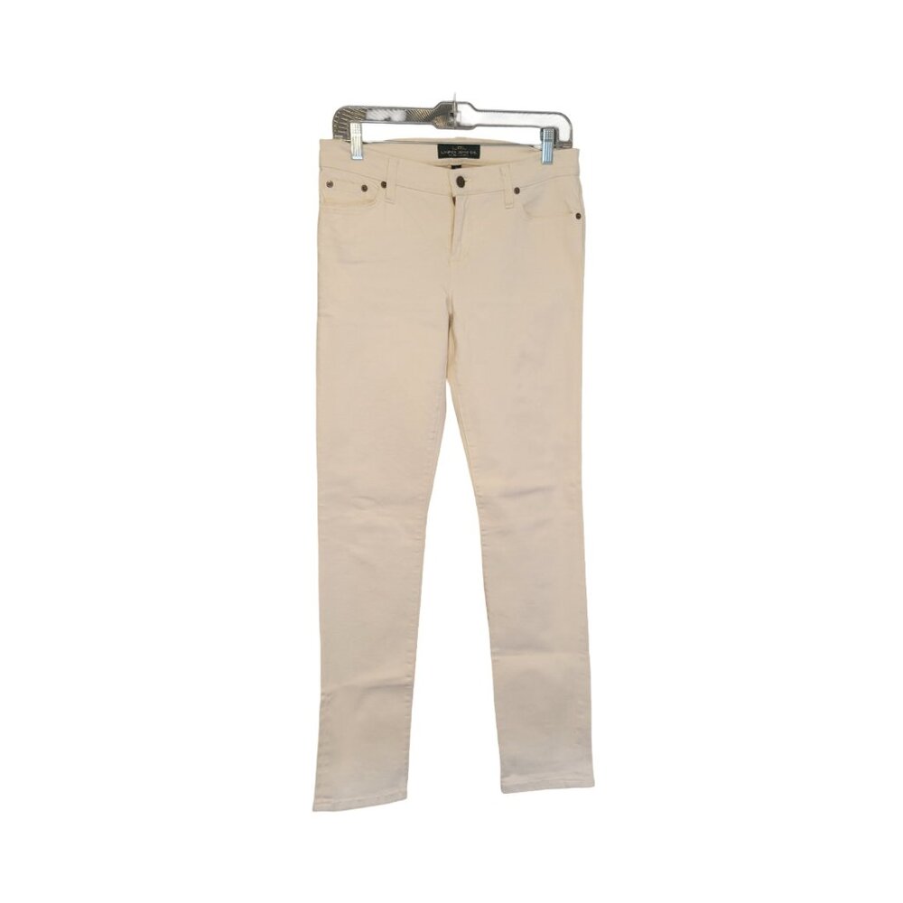 Lauren Ralph Lauren Jeans Womens size 4 White Modern Skinny - Picture 1 of 8